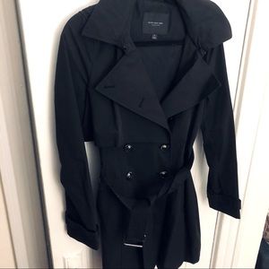 Moving sale! NWOT Marc New York Black Trench, Size Small